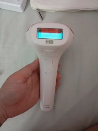 Depiladora Philips Lumea Advanced Rosa/Blanca