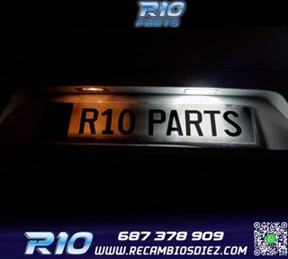 KIT 12 BOMBILLAS LED INTERIOR PARA MINI COOPER CABRIO CONVER