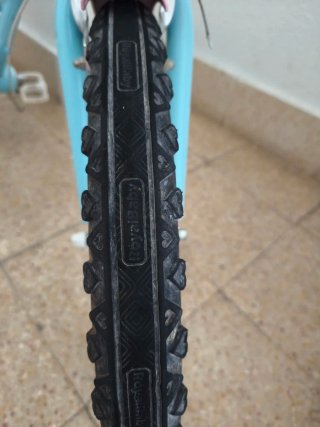 Bicicleta infantil paseo azul y rosa 20 pulgadas