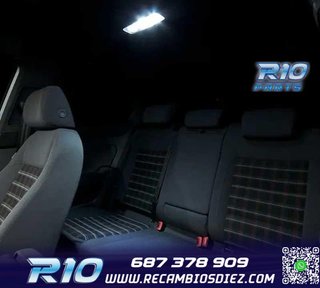 KIT 8 BOMBILLAS LED INTERIOR PARA HONDA CIVIC 06-12