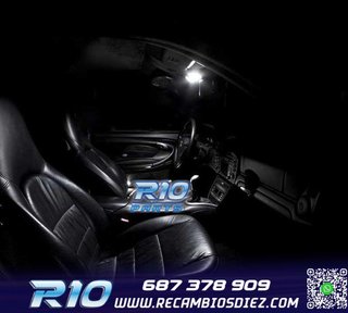 KIT 8 BOMBILLAS LED INTERIOR PARA HONDA CIVIC 06-12