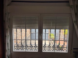 Lote ventanas y puerta aluminio blancas