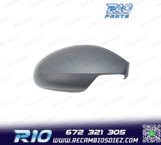 CARCASA ESPEJO DERECHO SEAT TOLEDO 03-09 IMPRIMADO