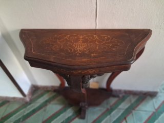 Mueble recibidor con espejo