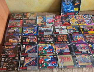 Colección Super Nintendo y NES