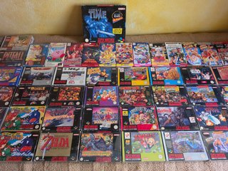 Colección Super Nintendo y NES