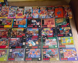 Colección Super Nintendo y NES