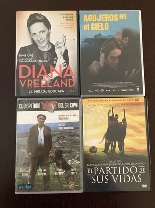 Películas DVD distintos géneros 5€ unidad
