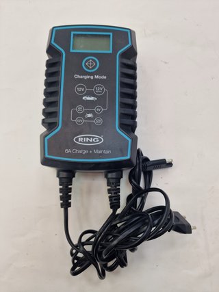 Equipamiento Taller Cargador De Baterias Ring SMART A6