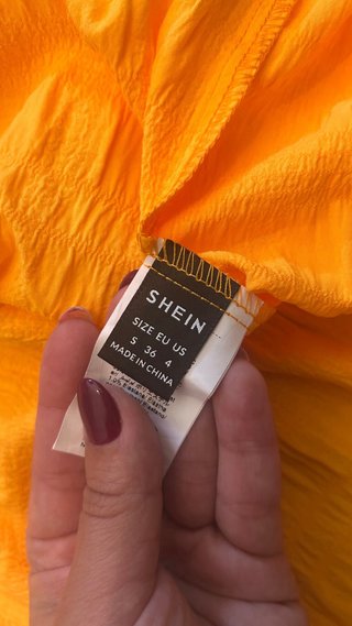 Vestido naranja/amarillo talla S/M
