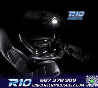 KIT 6 BOMBILLAS LED INTERIOR HONDA CR-V 02-06