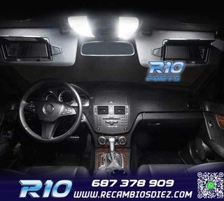 KIT 21 BOMBILLAS LED INTERIOR MERCEDES VIANO W639 03-10