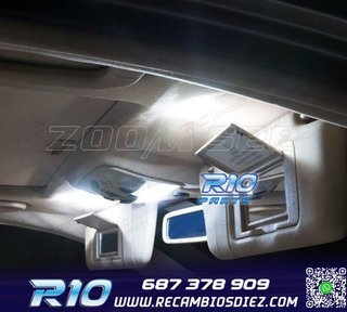 KIT 14 BOMBILLAS LED INTERIOR PARA MERCEDES CLASE C W203 C23