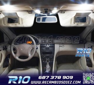 KIT 14 BOMBILLAS LED INTERIOR PARA MERCEDES CLASE C W203 C23