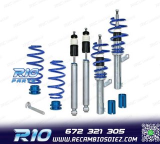 SUSPENSIÓN ROSCADA BLUE LINE VOLKSWAGEN VW TOURAN 1T