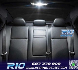 KIT 21 BOMBILLAS LED INTERIOR MERCEDES CLASE E W210 95-01