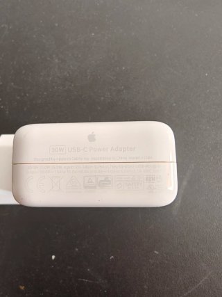 Cargador Apple 30W tipo C