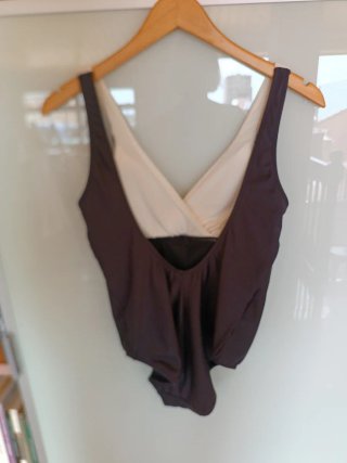 Bañador Calzedonia Negro y Blanco