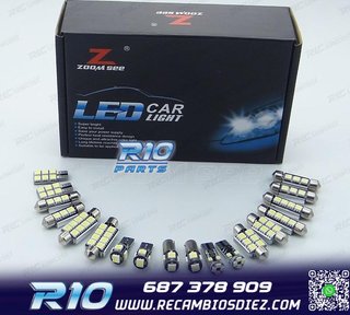 KIT 25 BOMBILLAS LED INTERIOR MERCEDES E CLASE W211 E320 E35