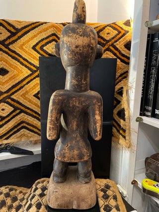 Figura Arte Africano Tallada