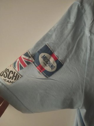 Camiseta Moschino Jeans Talla M Azul