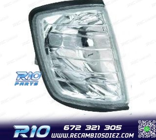 INTERMITENTES FRONTALES MERCEDES W124 86-95 FONDO CROMO