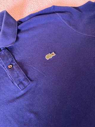Polo Lacoste Azul Talla M