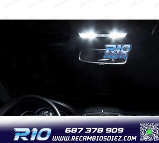 KIT 19 BOMBILLAS LED INTERIOR PARA PORSCHE CAYENNE 958 11-