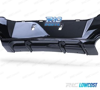 DIFUSOR BMW F20 F21 11-15 LOOK M PERFORMANCE NEGRO BRILLO O-