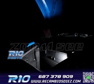 KIT 12 BOMBILLAS LED INTERIOR PARA PORSCHE 911 997 CARRERA T