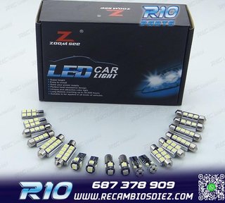 KIT 18 BOMBILLAS LED INTERIOR PARA VOLKSWAGEN VW VOLKSWAGEN