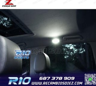 KIT 18 BOMBILLAS LED INTERIOR PARA VOLKSWAGEN VW TOUAREG I 7