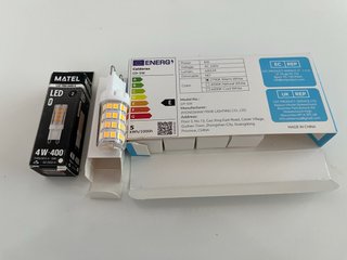 6 Bombilla LED G9 5W 600LM 6000K