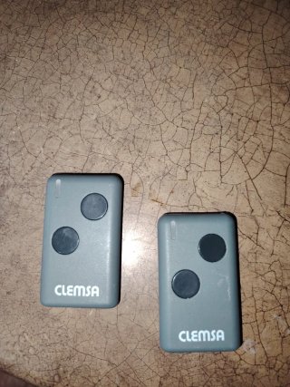 2 Mandos CLEMSA Garaje