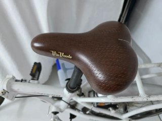 Bicicleta Plegable Blanca