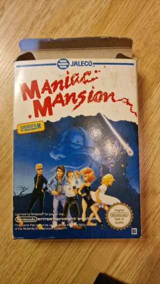 Maniac Mansion NES - Jaleco