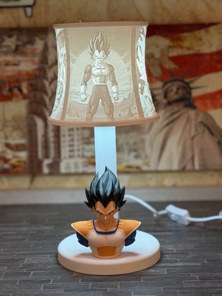 Lampada Vegeta Dragon Ball