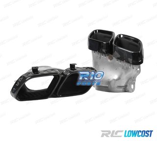 COLAS DE ESCAPE MERCEDES GLE W167 19- LOOK GLE63 NEGRO