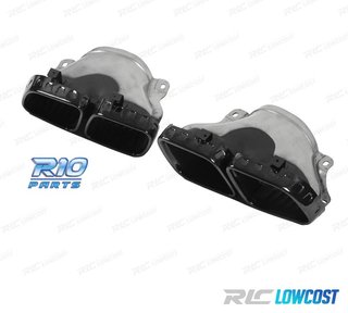 COLAS DE ESCAPE MERCEDES GLE W167 19- LOOK GLE63 NEGRO