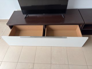 Mueble TV comedor con armario y cajonera