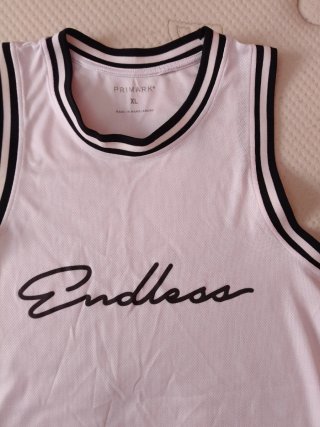 Camiseta sin mangas Endless Primark Talla XL