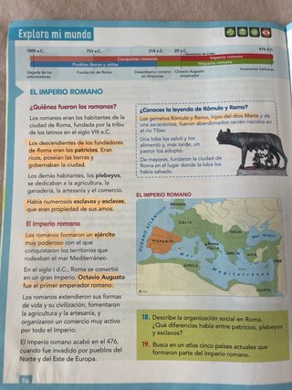 Ciencias sociales, 4 Educación Primaria Proyect...