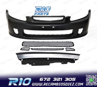 PARAGOLPES DELANTERO HONDA CIVIC 96-98 LOOK N1