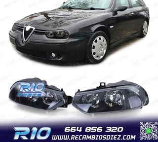 FAROS ALFA ROMEO 156 97-03 FONDO NEGRO