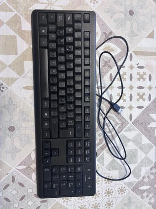 3 Teclados PC USB Negros Se vede en pack