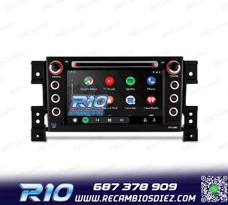 RADIO GPS ANDROID 14 PARA SUZUKI GRAND VITARA 05-13