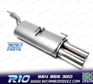SILENCIOSO ESCAPE PARA OPEL ASTRA 1991-1998 x2