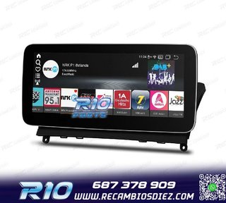 RADIO GPS ANDROID 12 PARA MERCEDES C W204 07-10