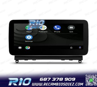 RADIO GPS ANDROID 12 PARA MERCEDES C W204 07-10