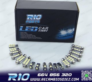 KIT 15 BOMBILLAS LED INTERIOR BMW E46 COUPE SEDAN 318I 325I